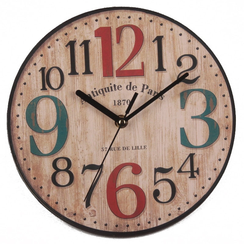 Wooden clock